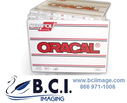 ORAFOL Oracal 1640HT Print Vinyl Matte White - BCI Imaging Supplies